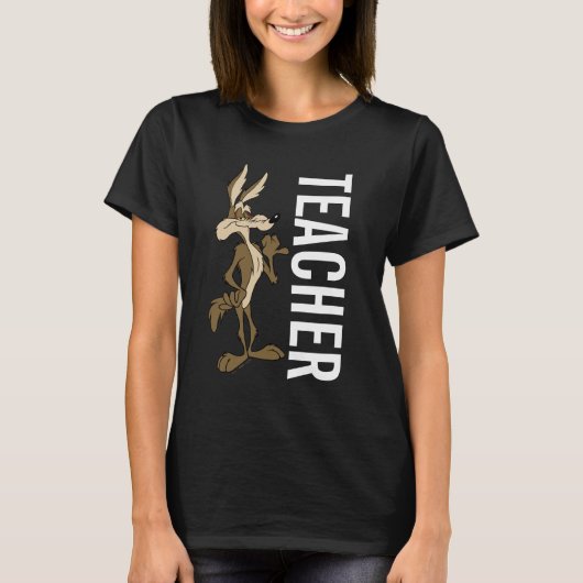 WILE E. COYOTE™ Teacher T-Shirt (Vorderseite)