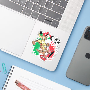 WILE E. COYOTE™ Team Mexico Fußball-Grafik Aufkleber