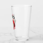 WILE E. COYOTE™ Team Mexico Fußball-Grafik Glas (Links)