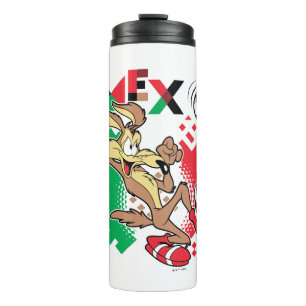 WILE E. COYOTE™ Team Mexico Fußball-Grafik Thermosbecher