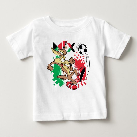 WILE E. COYOTE™ Team Mexico Soccer Graphic Baby T-shirt (Vorderseite)