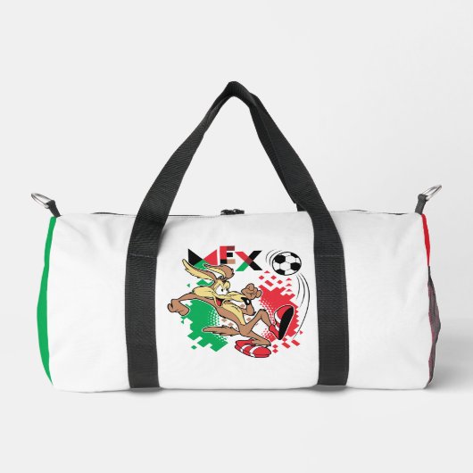 WILE E. COYOTE™ Team Mexico Soccer Graphic Duffle Bag (Vorderseite)