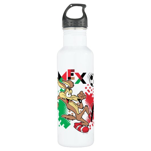 WILE E. COYOTE™ Team Mexico Soccer Graphic Edelstahlflasche (Vorderseite)