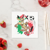 WILE E. COYOTE™ Team Mexico Soccer Graphic Serviette (Beispiel)