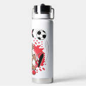 WILE E. COYOTE™ Team Mexico Soccer Graphic Trinkflasche (Hinten)