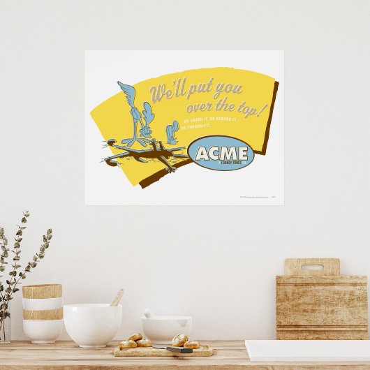 Wile E Coyote und ROAD RUNNER™ Acme Poster (Küche)