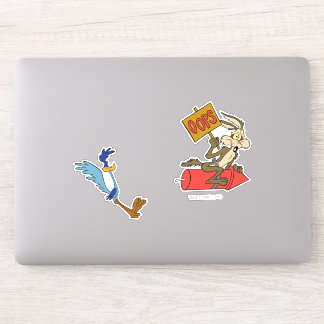 WILE E. COYOTE™ UND ROAD RUNNER™ ACME Rocket Aufkleber