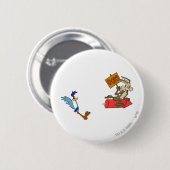 WILE E. COYOTE™ UND ROAD RUNNER™ ACME Rocket Button (Vorne & Hinten)