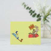 WILE E. COYOTE™ UND ROAD RUNNER™ ACME Rocket Postkarte (Stehend Vorderseite)