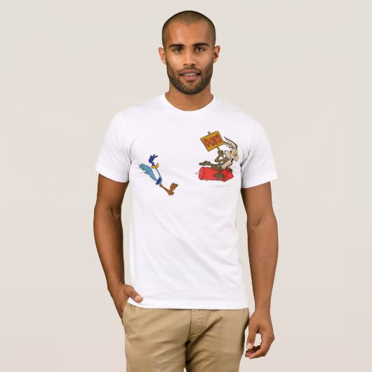 WILE E. COYOTE™ UND ROAD RUNNER™ ACME Rocket T-Shirt (Vorne ganz)