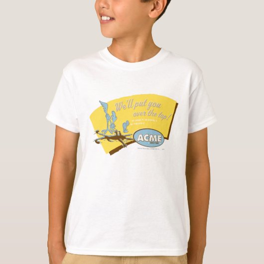 WILE E. COYOTE™ und ROAD RUNNER™ Acme T-Shirt (Vorderseite)
