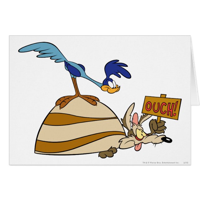 WILE E. COYOTE™ und ROAD RUNNER™ Boulder (Vorderseite (Horizontal))
