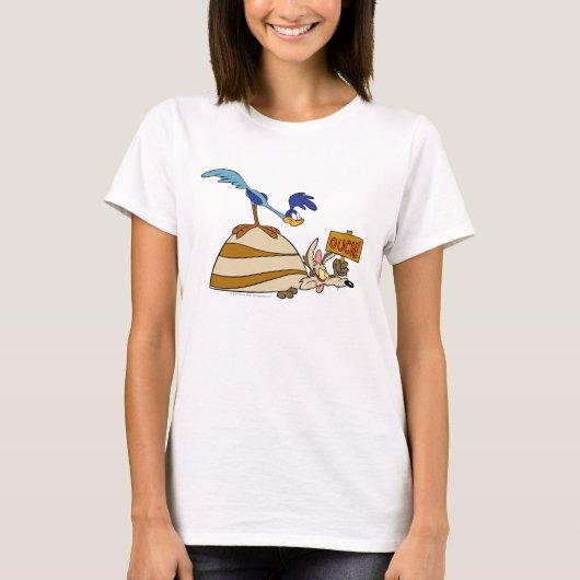 WILE E. COYOTE™ und ROAD RUNNER™ Boulder T-Shirt (Vorderseite)