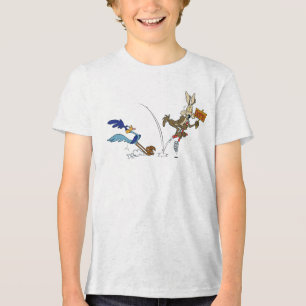 WILE E. COYOTE™ UND ROAD RUNNER™ Pogo Stick Tri-Blend Shirt