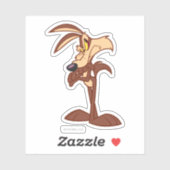 WILE E. COYOTE™-Waffen überquert Aufkleber (Blatt)