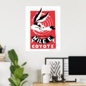 Wile Warner Bros. Geschenkposter Poster (Heimbüro)