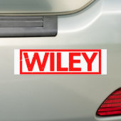 Wiley Briefmarke Autoaufkleber (Auf Auto)