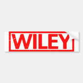 Wiley Briefmarke Autoaufkleber (Vorne)