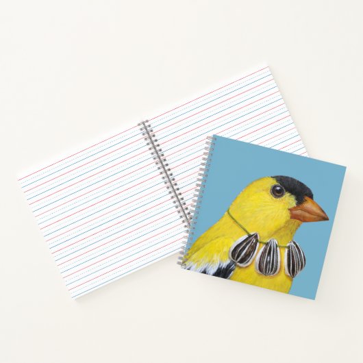 Wiley das goldfinch Notebook Notizblock (Innenseite)