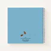 Wiley das goldfinch Notebook Notizblock (Rückseite)