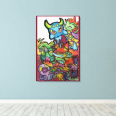 Wiley Ways Of The World By Squid Fear City Leinwanddruck (Insitu (Holzboden))