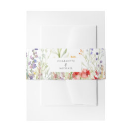 Wilflowers Wedding Invitation Bly Band