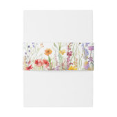 Wilflowers Wedding Invitation Bly Band (Rückseitenbeispiel)