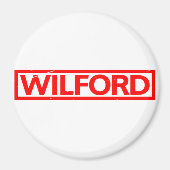 Wilford Briefmarke Magnet (Vorne)