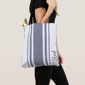 Wilfred Minimalist Streifen Monogramm Tasche