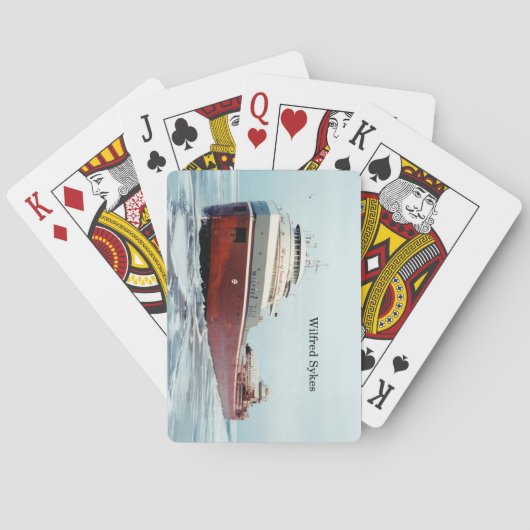 Wilfred Sykes 50 Jahre Spielkarten (Rückseite)