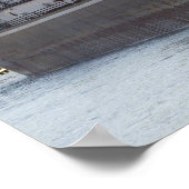 WILFRED SYKES BULK FREIGHTER POSTER (Ecke)