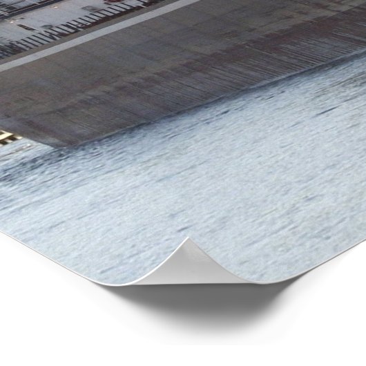 WILFRED SYKES BULK FREIGHTER POSTER (Ecke)