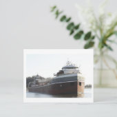 WILFRED SYKES BULK FREIGHTER POSTKARTE (Stehend Vorderseite)