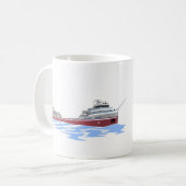 Wilfred Sykes Cleveland Cliffs Kaffeetasse (Vorderseite Links)