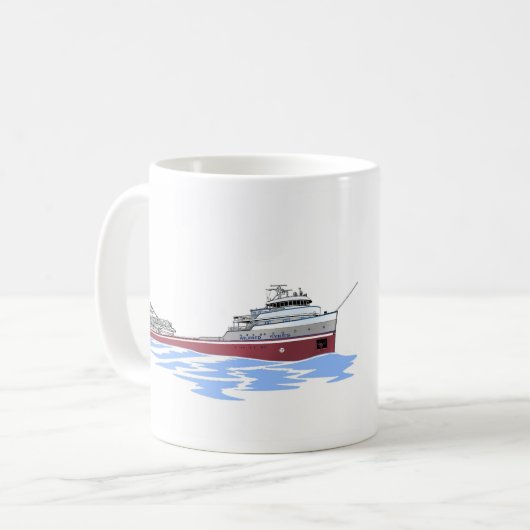 Wilfred Sykes Cleveland Cliffs Kaffeetasse (Vorderseite Links)