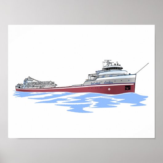 Wilfred Sykes Cleveland Cliffs Poster (Vorne)