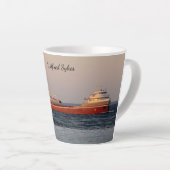 Wilfred Sykes latte Tasse (Rechte Ecke)