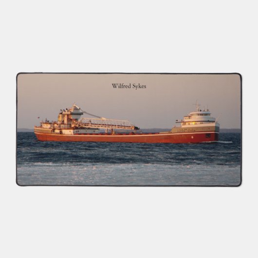 Wilfred Sykes Schreibtischmatte (Vorderseite)