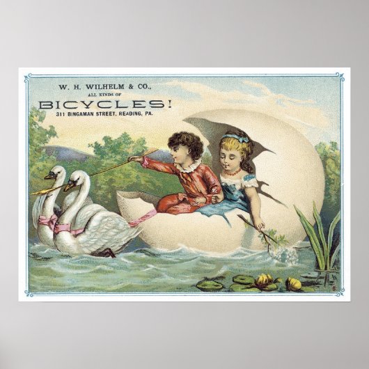 Wilhelm Bicycles Poster (Vorne)