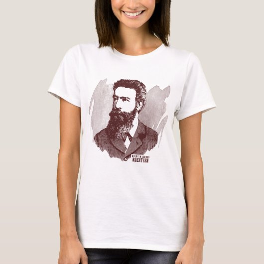Wilhelm Conrad Roentgen T-Shirt (Vorderseite)