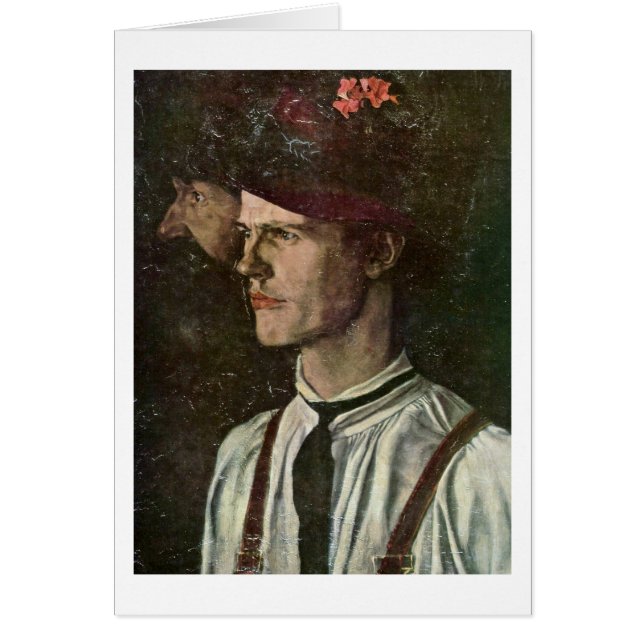 Wilhelm Leibl (Vorne)
