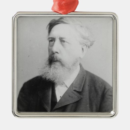 Wilhelm Liebknecht Ornament Aus Metall (Vorne)