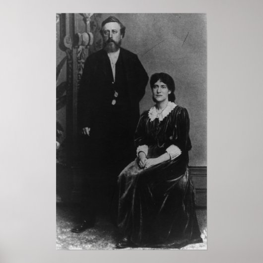 Wilhelm Liebknecht und Eleanor Aveling Poster (Vorne)