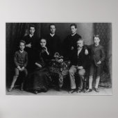 Wilhelm Liebknecht und seine Familie Poster (Vorne)