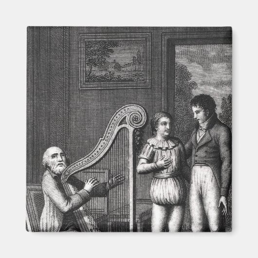 Wilhelm Meisters Lehrstelle Magnet (Vorne)