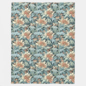 Wilhelm Morris Inspiriert Fleecedecke (Vorderseite)