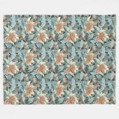 Wilhelm Morris Inspiriert Fleecedecke (Vorderseite (Horizontal))