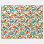 Wilhelm Morris ist kultiviert und vom Kulturerbe I Fleecedecke (Vorderseite (Horizontal))