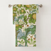 Wilhelm Morris' Orchard Badhandtuch Set (Insitu)
