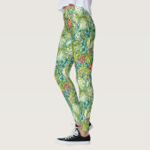 Wilhelm Morris Vintages Blumendesign Leggings (Links)